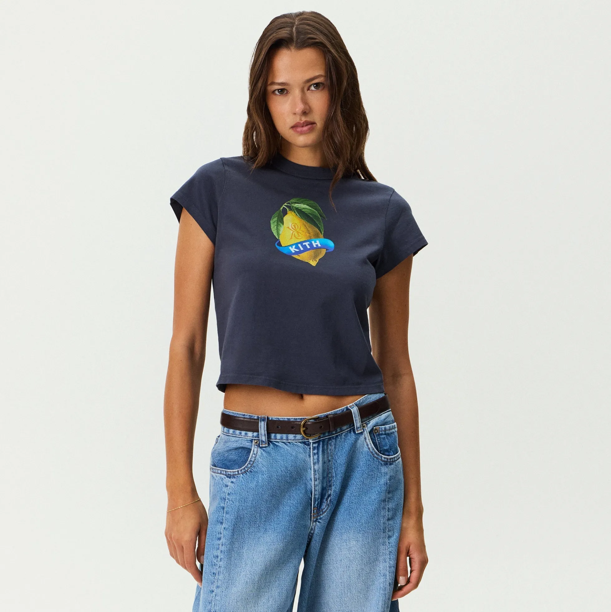 Kith Women Mulberry Vintage Lemon Tee