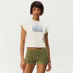 Kith Women Mulberry Vintage Platinize Tee