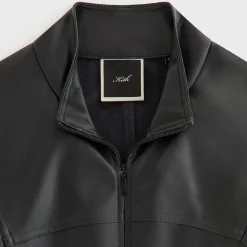 Kith Women Nita Faux Leather Zip Long Sleeve