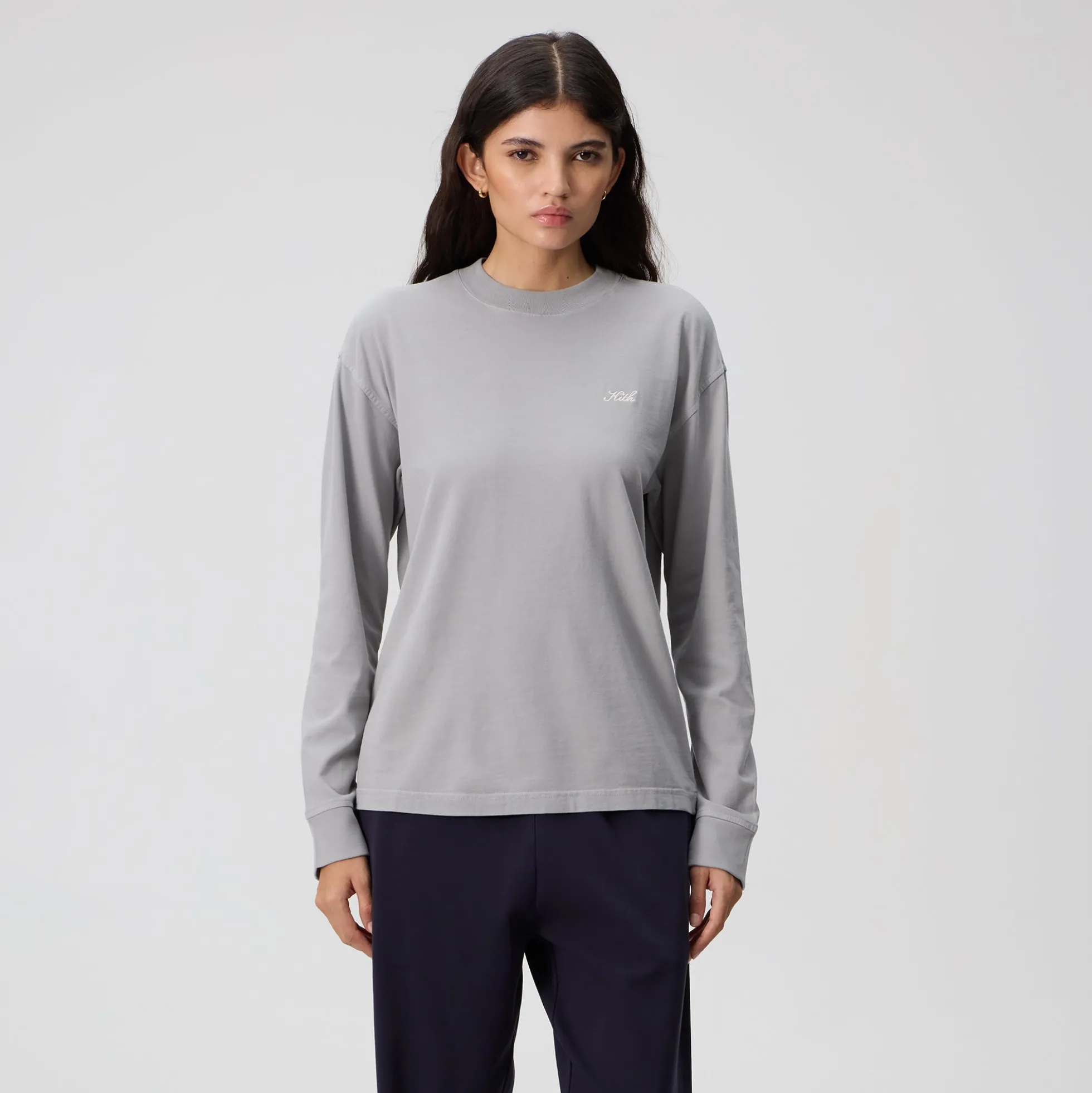 Kith Women Oversized Sonoma Sueded Long Sleeve
