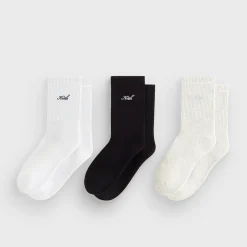 Kith Women 3-Pack Lightweight Cotton Classic Crew Socks
