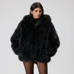 Kith Women Parisa Fur Hooded Robe
