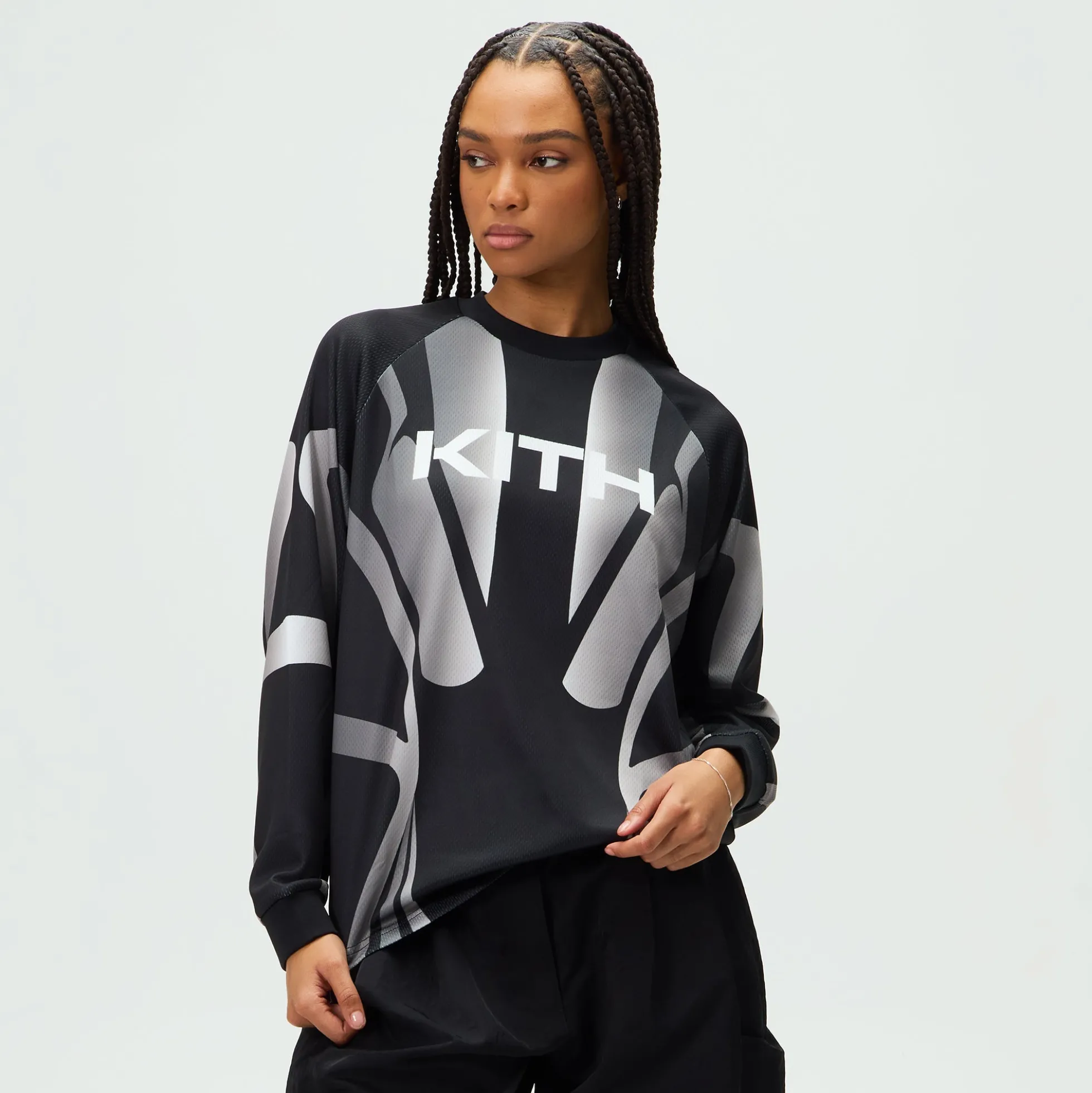 Kith Women Ridley Titanium Tech Long Sleeve