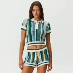 Kith Women Riven Crochet Polo