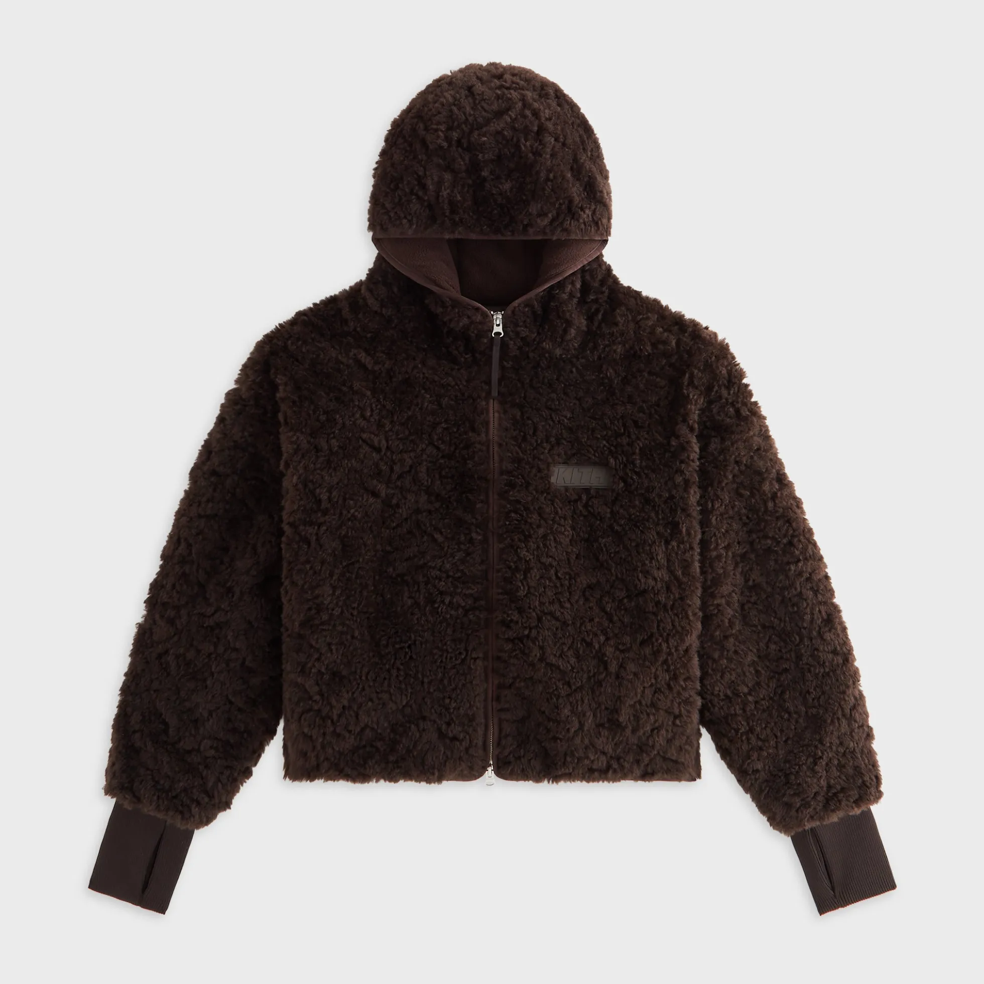 Kith Women Saide Sherpa Hooded Jacket