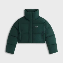 Kith Women Shae Cropped Denim Puffer