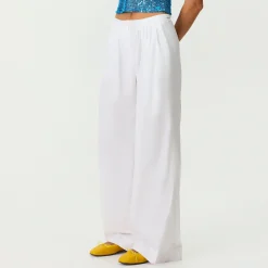Kith Women Tahli Poplin Pleated Wide Pant