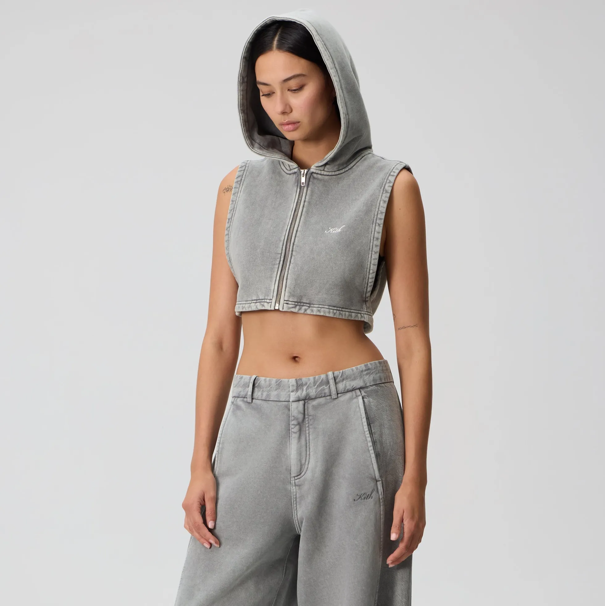 Kith Women Tanner Washed Hooded Dickey