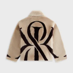 Kith Women Waylon II Shearling Crest Jacket