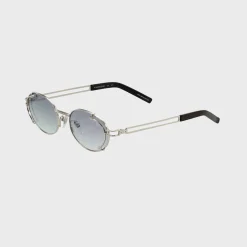 Knowledge 24KT White Gold Sunglasses