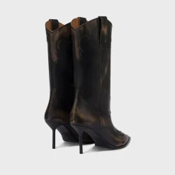 Lidia Western Embroidered Boot 70