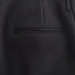 Light Melton One-Tuck Slacks