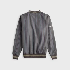 Lined V-Neck Pullover Windbreaker