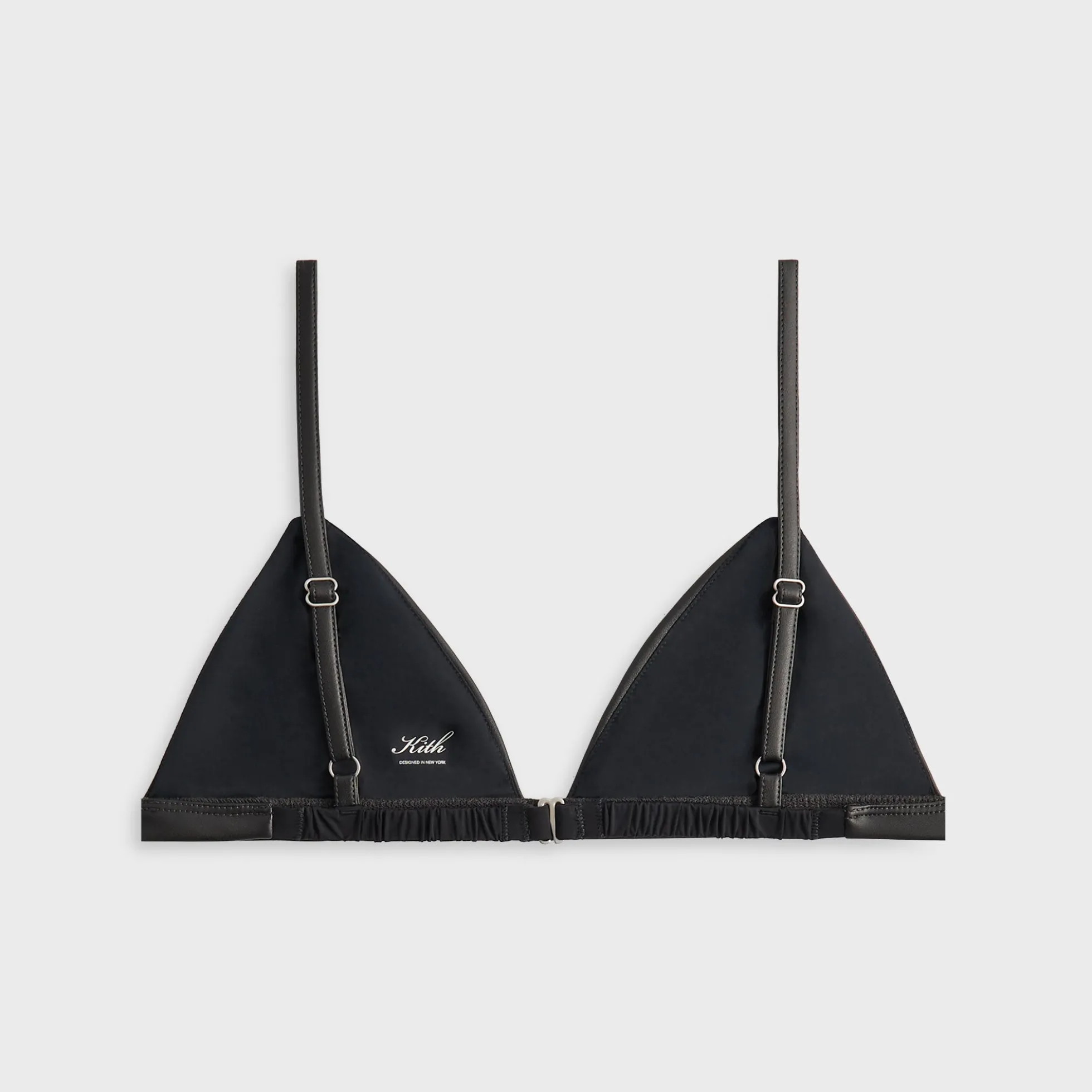 Lisa for Kith Women Braelyn Faux Leather Bra
