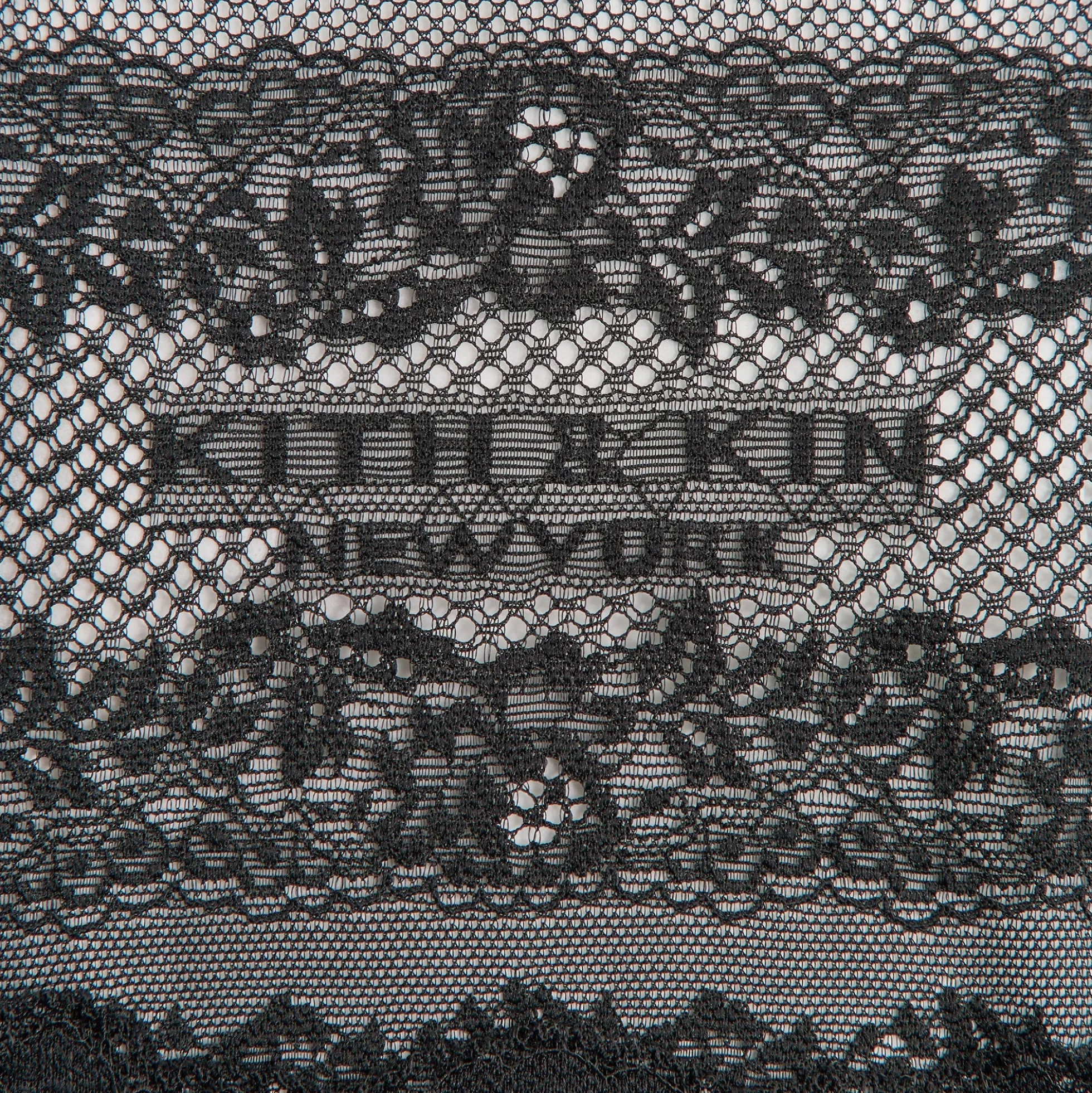 Lisa for Kith Women Cesca Logo Lace Cropped Tee