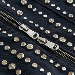 Lisa for Kith Women Deion Studded Denim Jacket