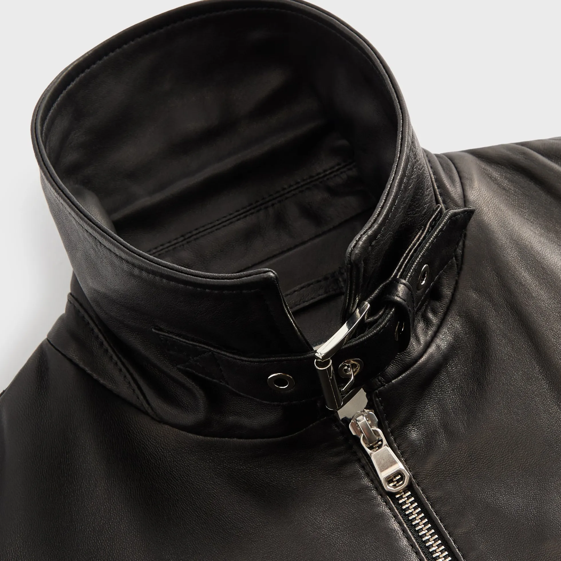 Lisa for Kith Women Hera Convertible Leather Coat