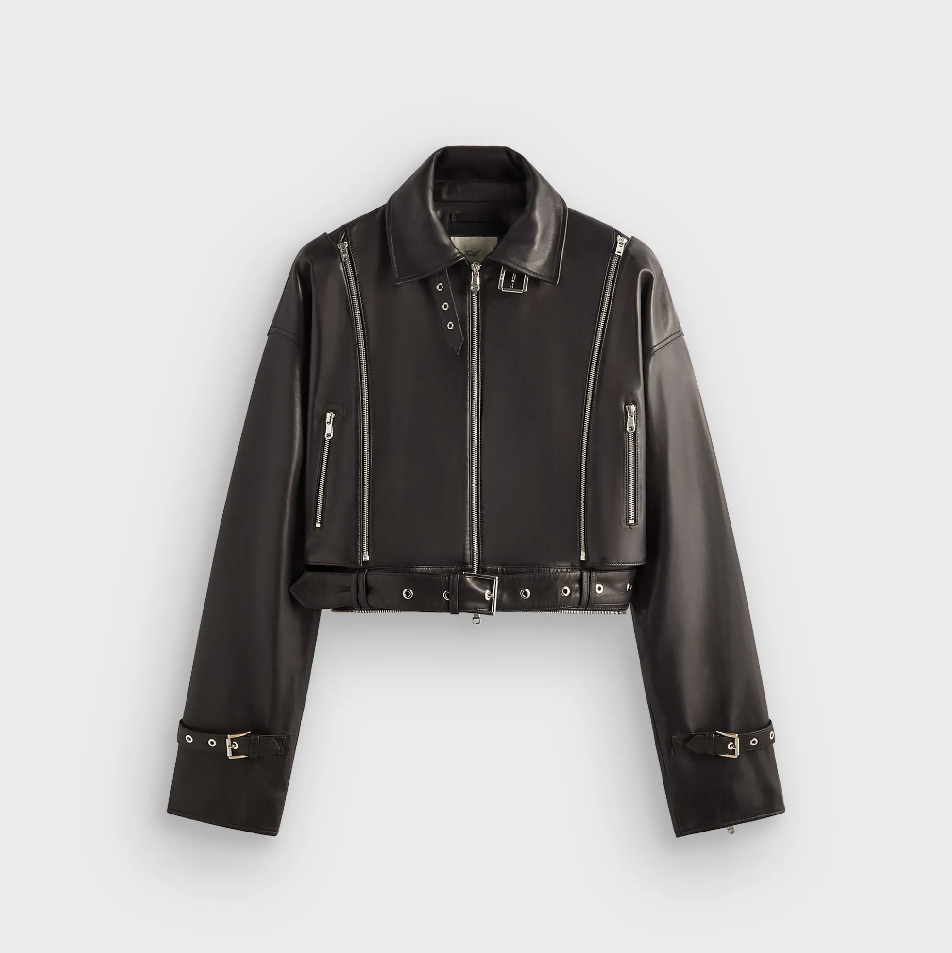 Lisa for Kith Women Hera Convertible Leather Coat