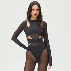 Lisa for Kith Women Lynx Layered Bodysuit