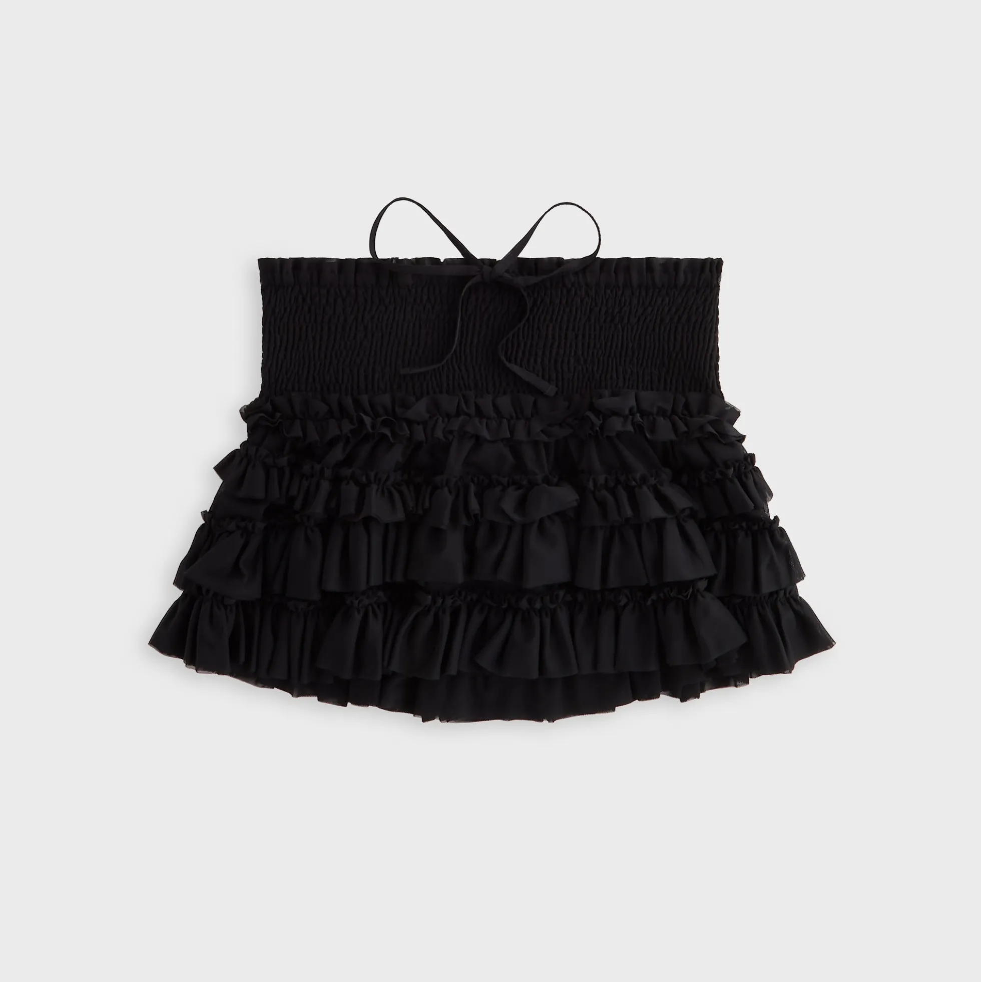 Lisa for Kith Women Mariko Mesh Ruffle Mini Skirt
