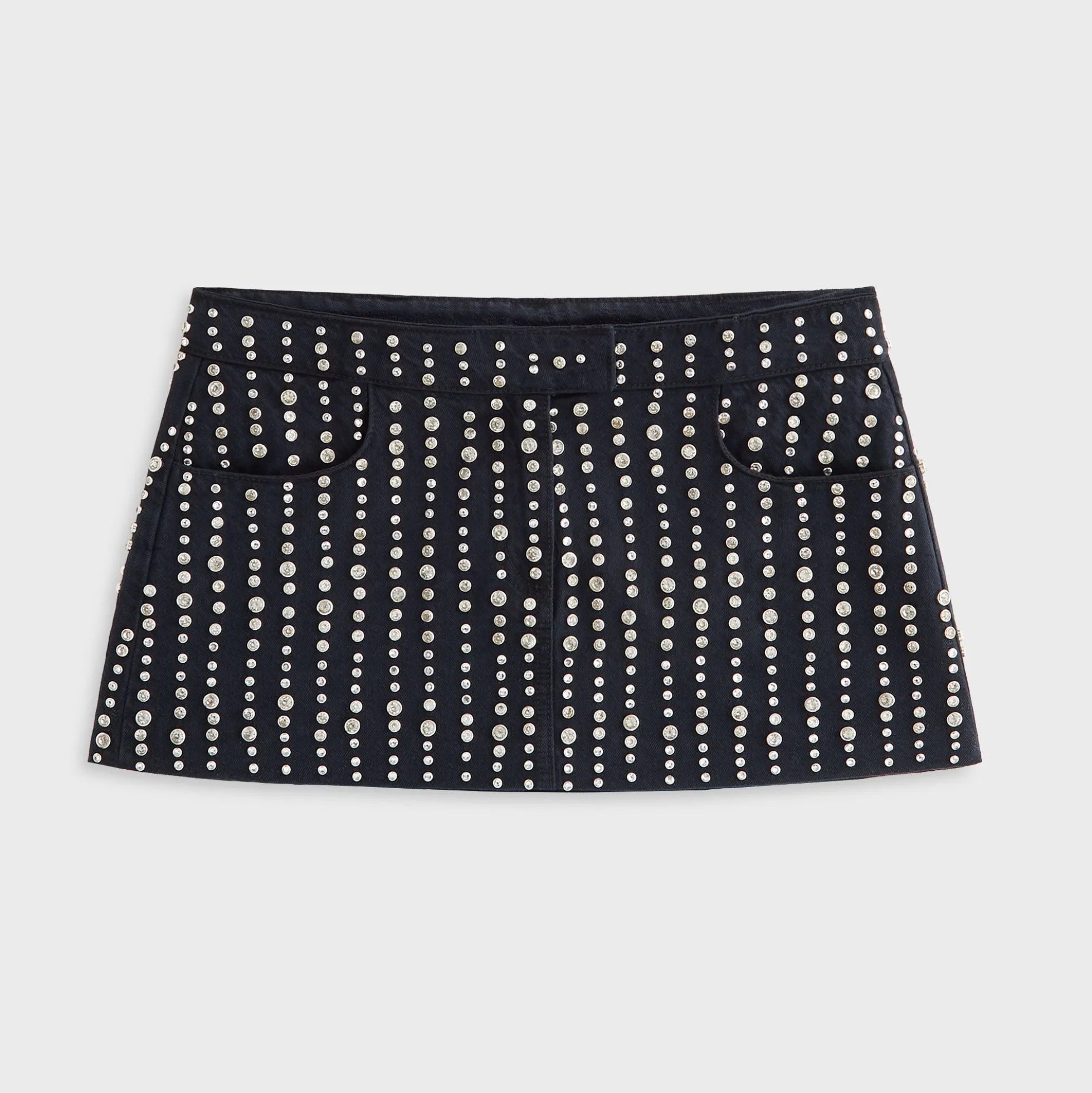 Lisa for Kith Women Nari Studded Denim Mini Skirt