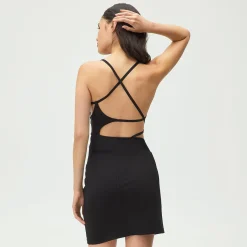 Lisa for Kith Women Voyez Asymmetrical Strap Mini Dress