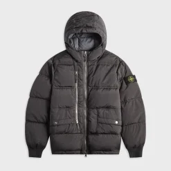 Logo Patch Padded Jacket