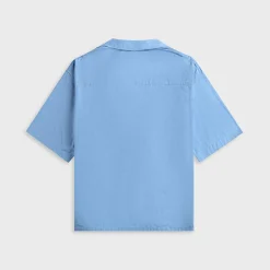 Logo Poplin Camp Shirt