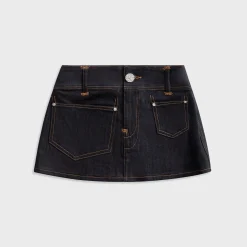 Low Rise Micro Mini Skirt