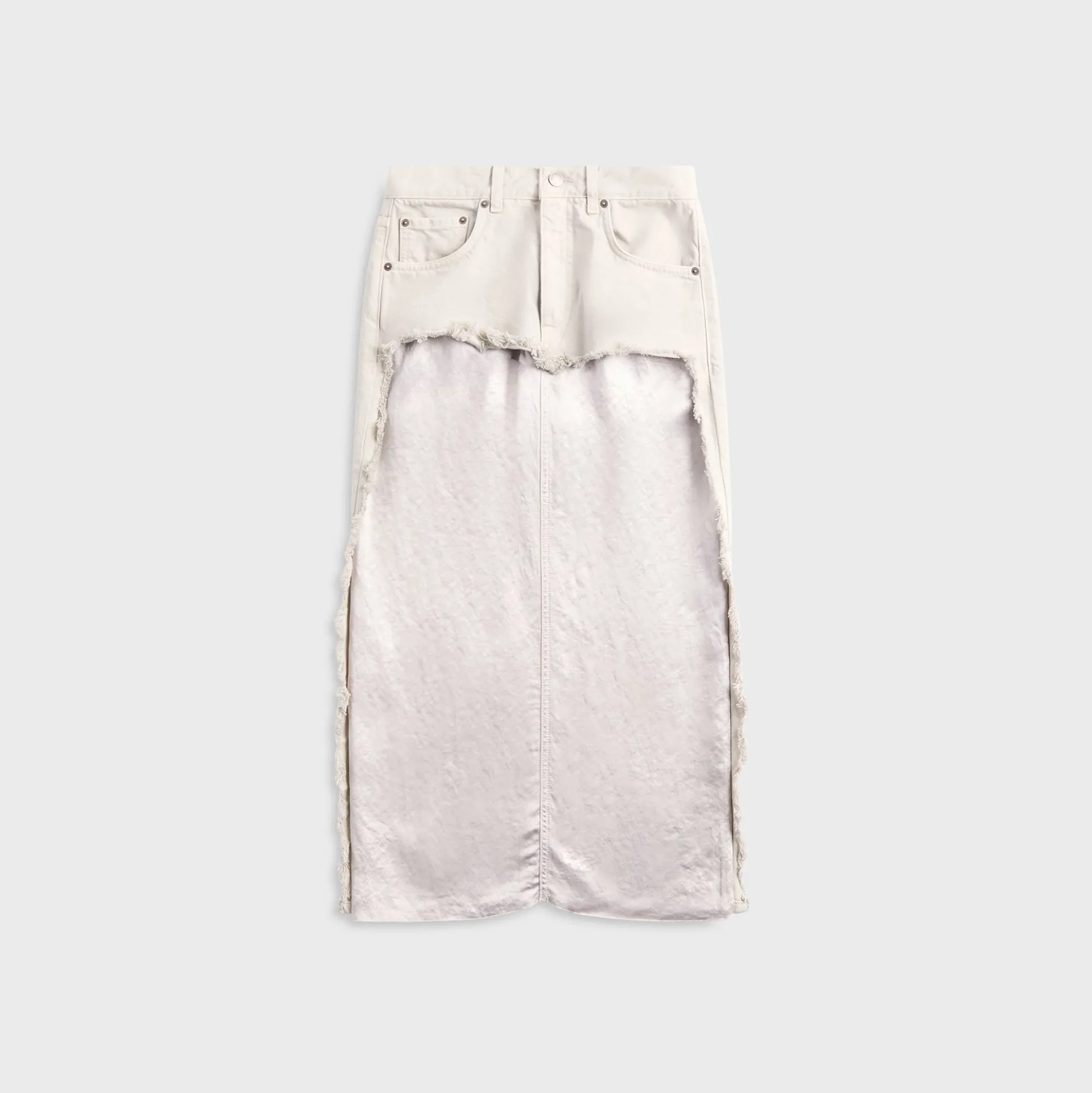 Lulu Satin Bull Skirt