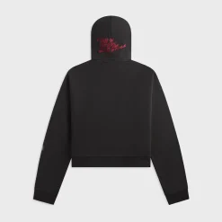 M J IH Crop Hoodie