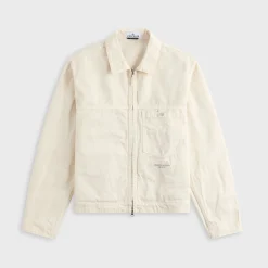 Marina Slub Cotton Batavia Coach Jacket