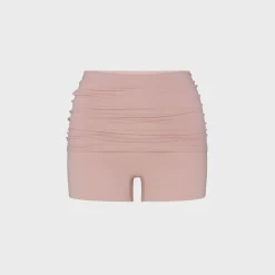Matte Fold-Over Waistband Shorts