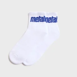 Metal Logo Quarter Sock