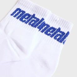 Metal Logo Quarter Sock