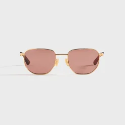 Metal Square Sunglasses