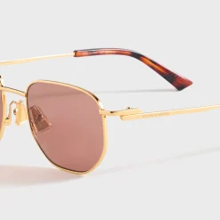 Metal Square Sunglasses