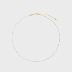 Micro Teeny Tiny Tennis Necklace