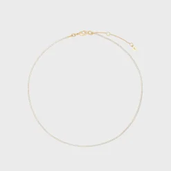 Micro Teeny Tiny Tennis Necklace