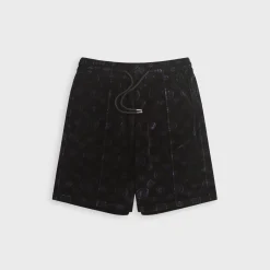Monogram Velour Short