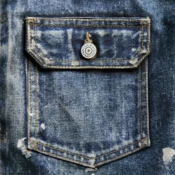 New Manual Printed Denim Jacket