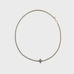 Notre Dame Cross Chain Necklace