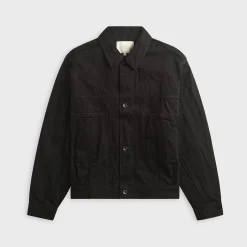 Nyle Crinkle Denim Jacket