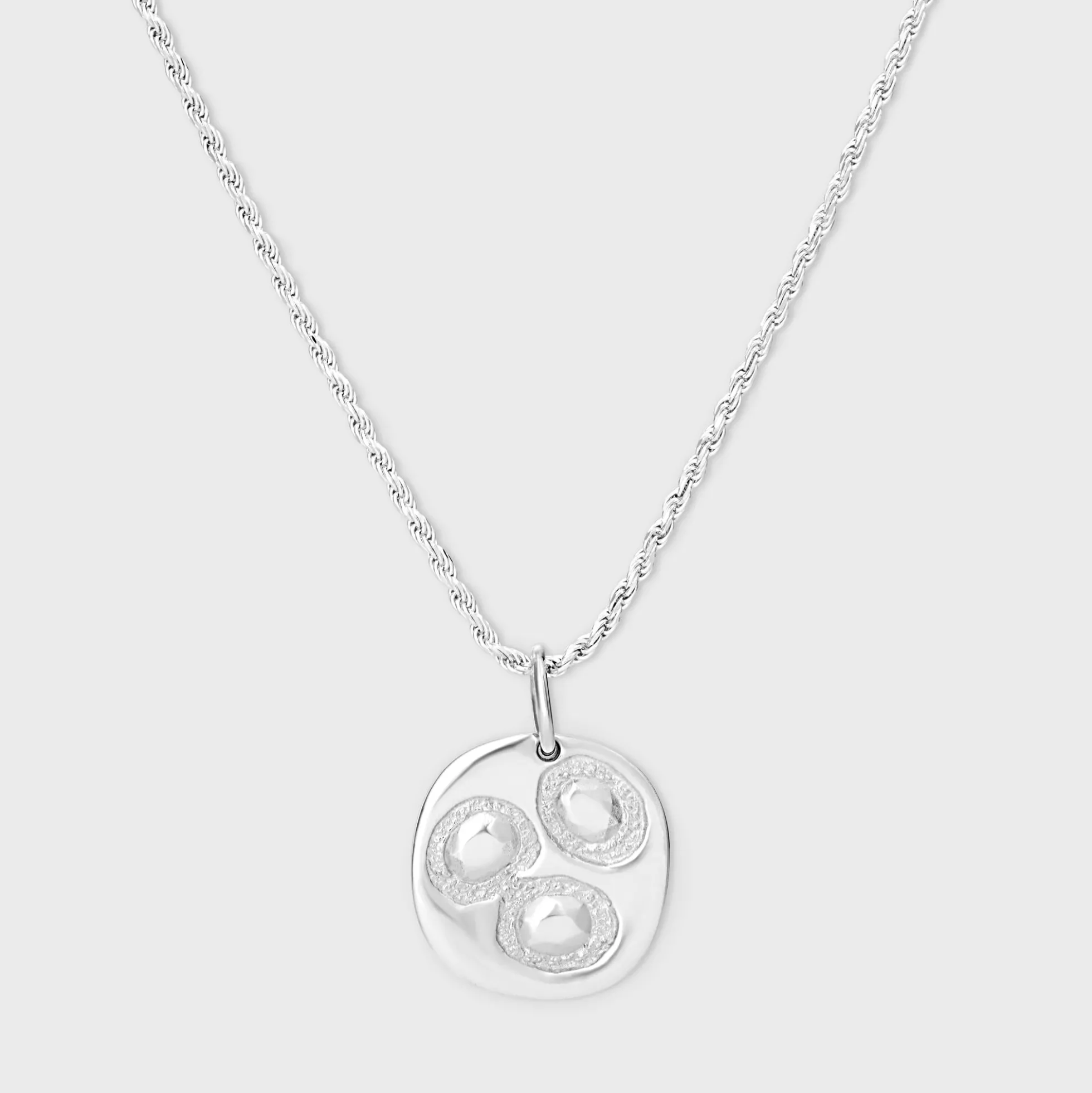 Oval Chloroplast Impression Pendant