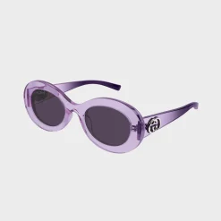Oval Frame Sunglasses
