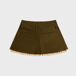 Pleated Mini Skirt