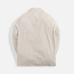 Poplin Long Sleeve Pajama Shirt