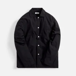 Poplin Long Sleeve Pajama Shirt