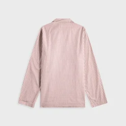 Poplin Long Sleeve Pyjama Shirt