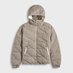 Psyllos Wool-Blend Hooded Down Jacket
